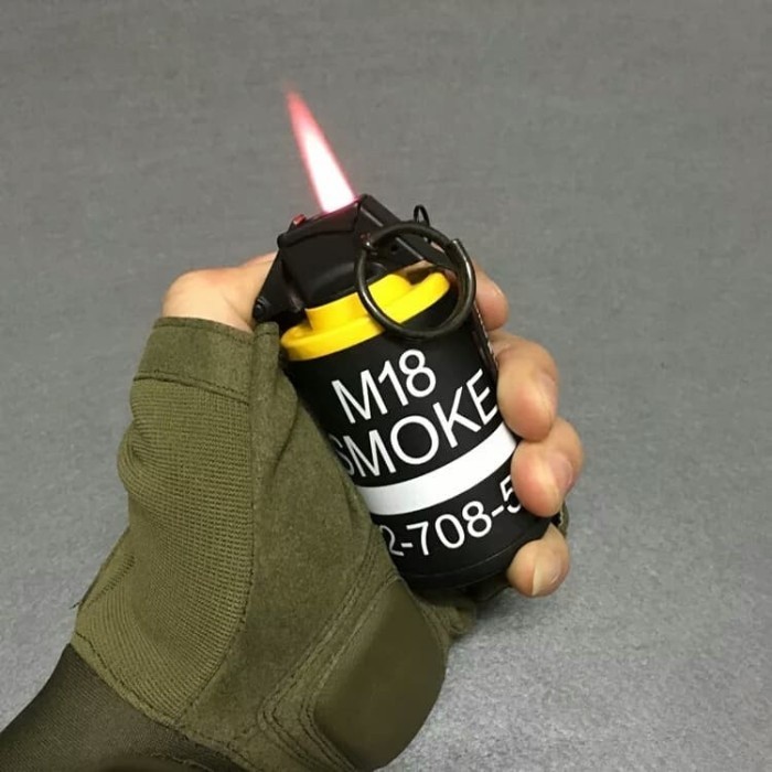 cso Korek Api Gas Smoke M-18 Lighter Butane