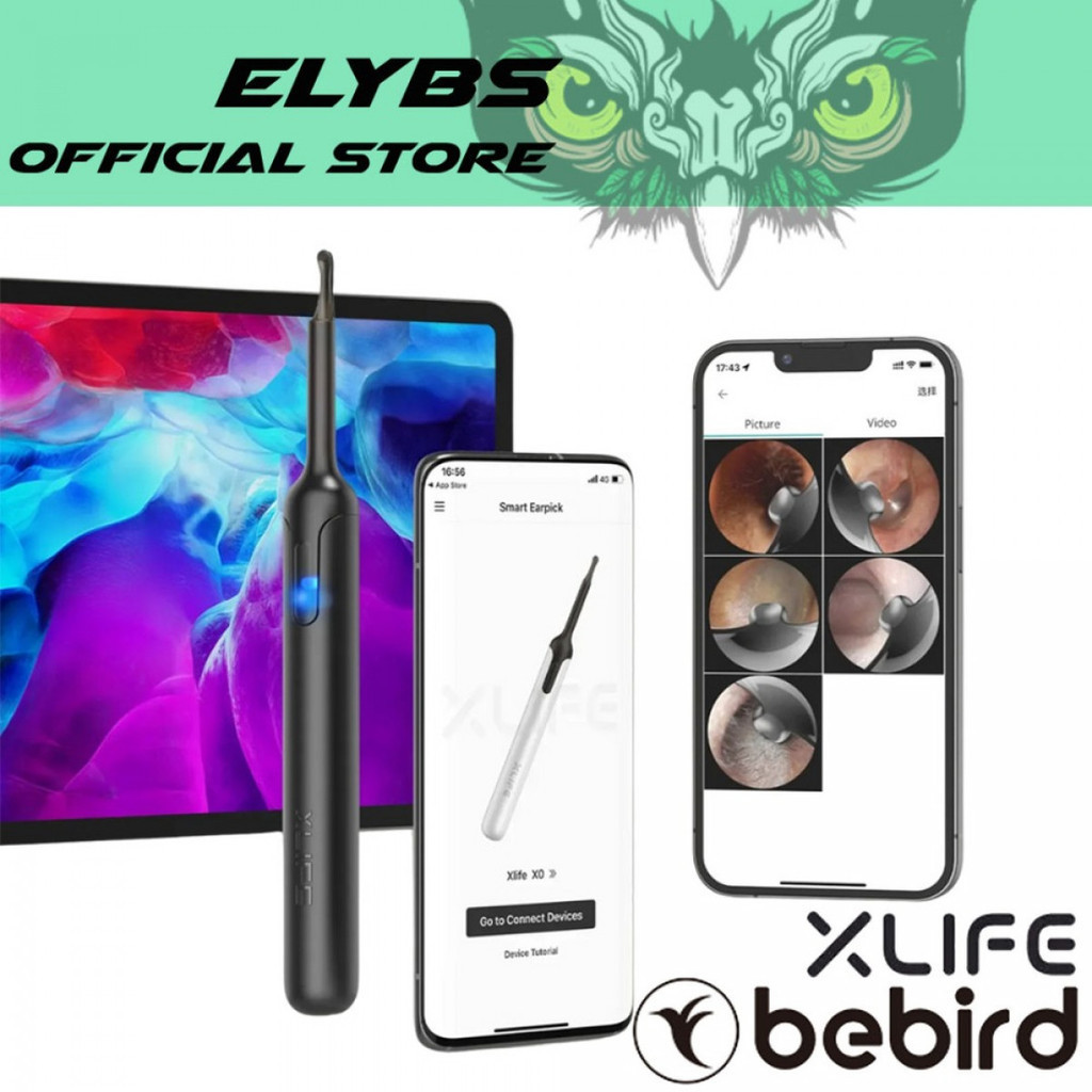 Pembersih Telinga Korek Kuping Kamera Endoskopi Otoskop Wireless TypeC