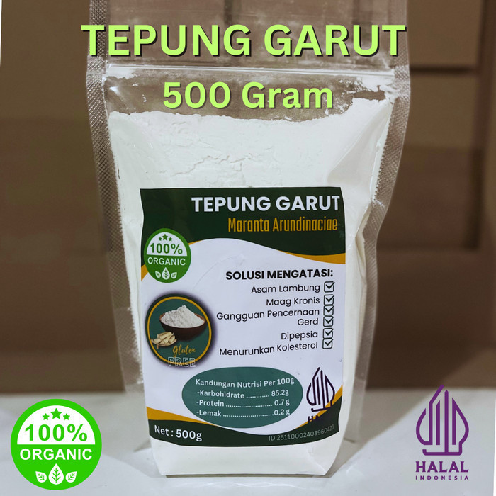 

Tepung Garut Pati Garut Irut asam lambung Angkrik Asli Murni