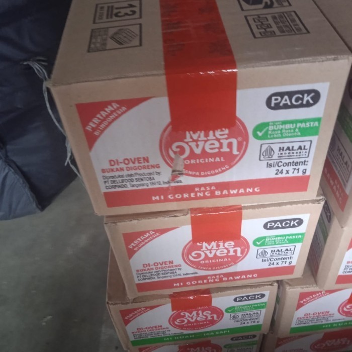 

Mie Oven Goreng Bawang Karton Isi 24 Pcs