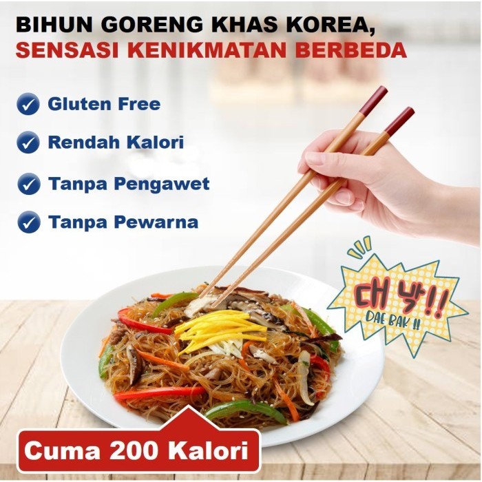 Bihunku Korea Japchae Paket Isi 10