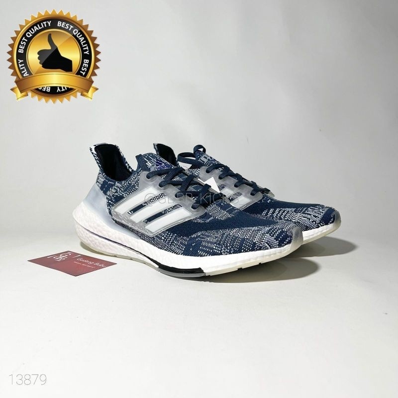 Adidas Ultraboost 21 2021 Sashiko Blue Primeblue 100% ORIGINAL BASF ADIDAS BOOST A5