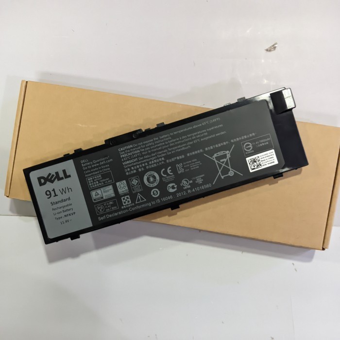 Baterai Original Laptop Dell Precision 15 7510 17 7710 M7510 Series 91WH MFKVP RDYCT T05W1 TO5W1