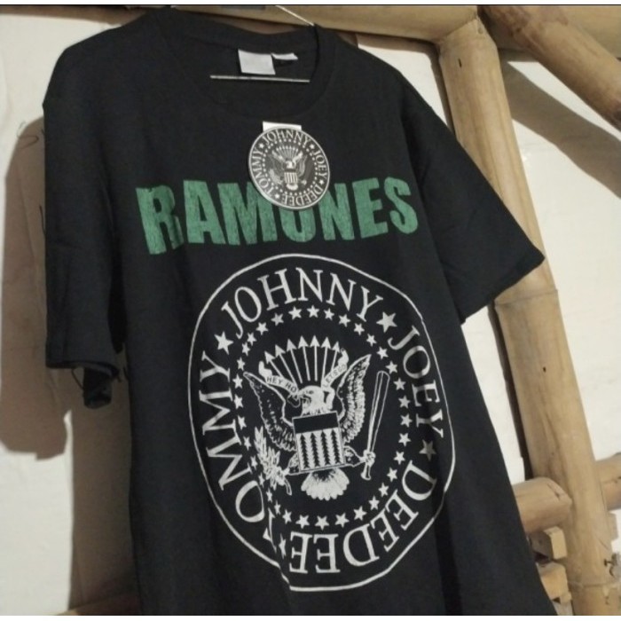 TSHIRT ORIGINAL OFFICIAL MERCHANDISE RAMONES HITAM