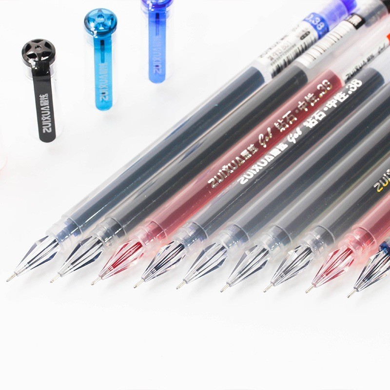 

JB - (12pcs) Gel Ink Pen Pulpen Pena 0.38mm Big Fill STY7008
