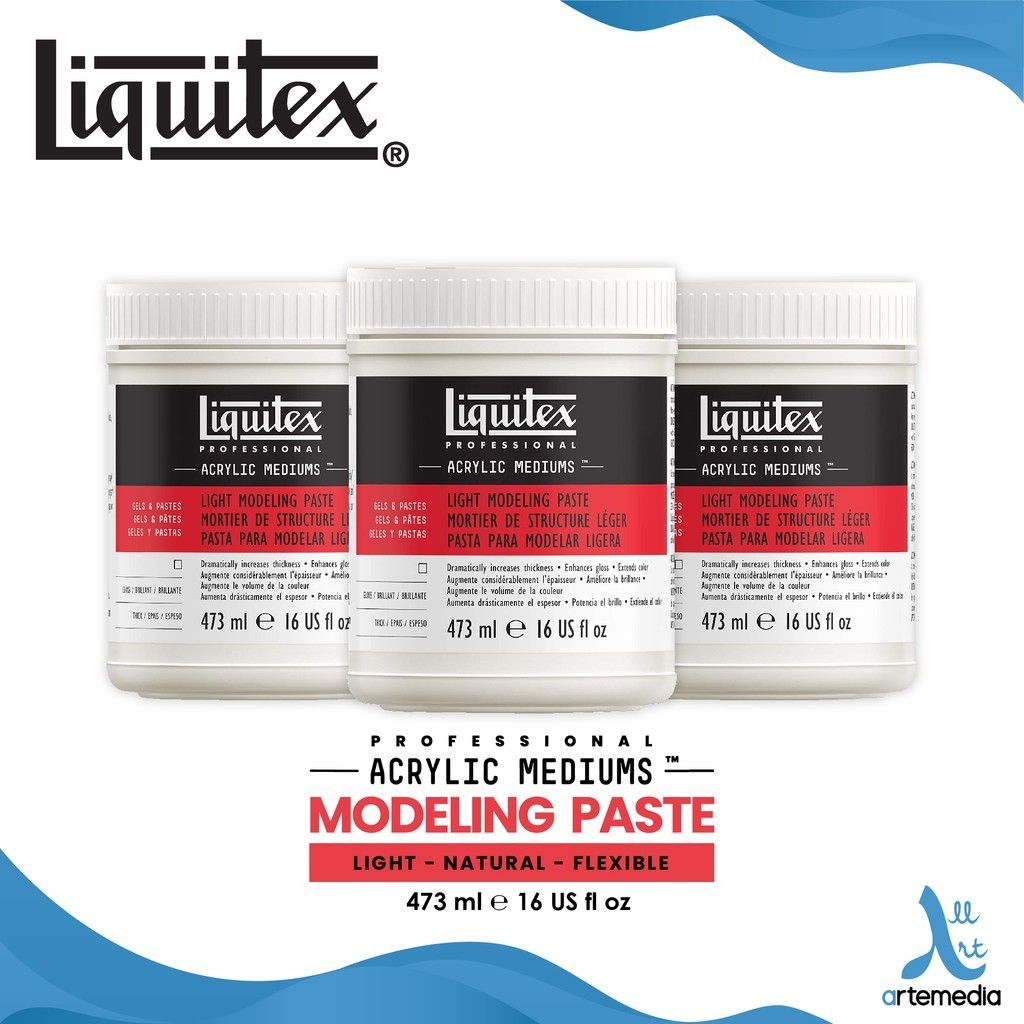 

Medium Cat Akrilik Liquitex Professional 473ml Modeling Paste Acrylic