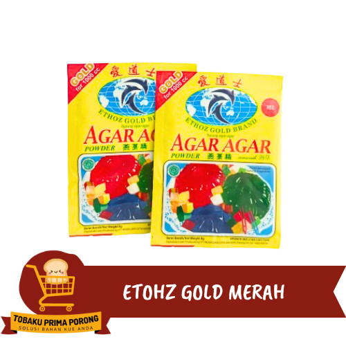 

ETHOZ GOLD MERAH - agar agar merah