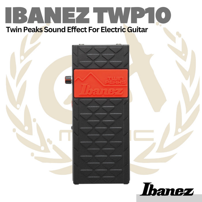Ibanez TWP10 Twin Peaks Sound Effect For Electric Guitar - Efek Gitar