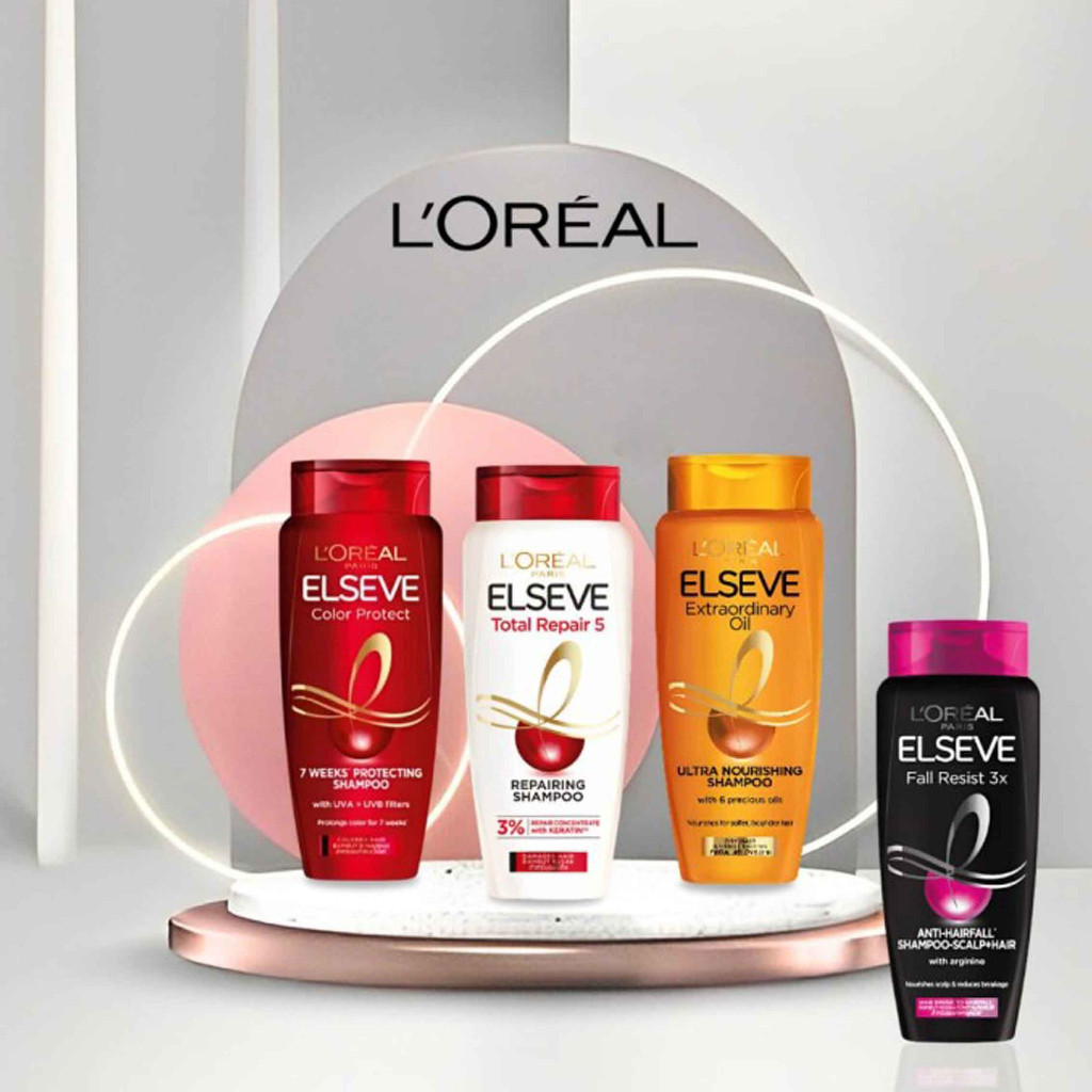✨ HAVILLA ✨Loreal Elseve  Shampoo 155ml All Varian / Loreal Shampoo Fall Resist / Loreal Shampoo Tot