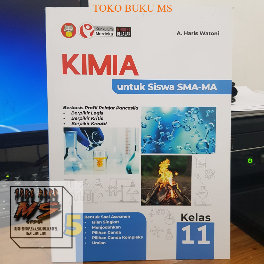 BUKU KIMIA UNTUK SISWA SMA/MA KELAS 11 (KUR. MERDEKA) - YRAMA WIDYA