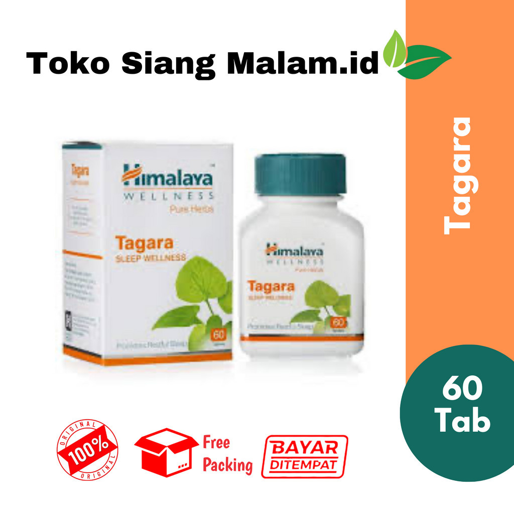 Himalaya Tagara Original 100%, Insomnia, Tidur nyenyak, Gangguan Tidur