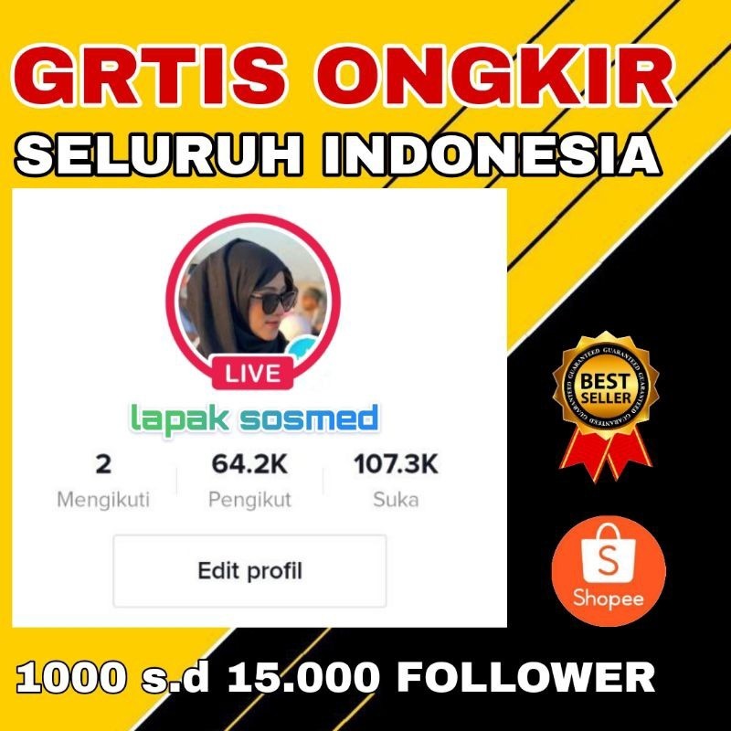 Jual Akun Tiktok Murah Real Follower Organik  Aktif | Tiktok Live  | Tiktok Shop | Tiktok fyp | Akun Tiktok Series  | Tiktok Affiliate | Akun Tiktok Fresh | Akun Tiktok Indonesia