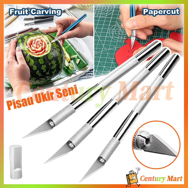 

1pc hobby knife pisau ukir + 1 mata pisau /Hobby knife art pen knife/Pisau Gundam Pen Type Cutter /Pen-Type Precision Art