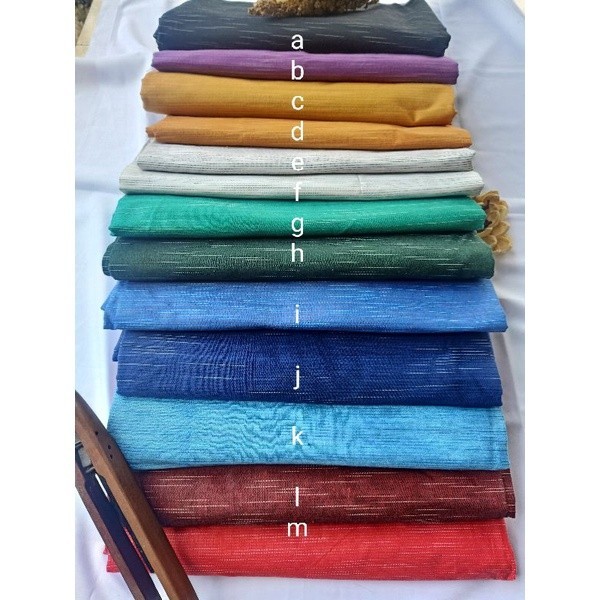 LURIK JAWA KAIN LURIK TENUN ATBM hujan rintik gerimis