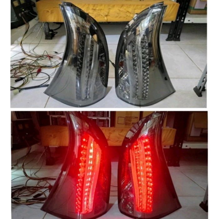 D12-1905-A-Vs Stoplamp All New Avanza 2012-2019 Led-Led Bar All Smoke Terlariss 