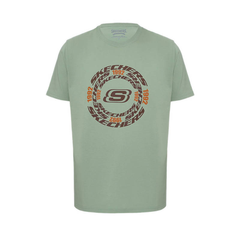 Skechers Men T Shirt -Green