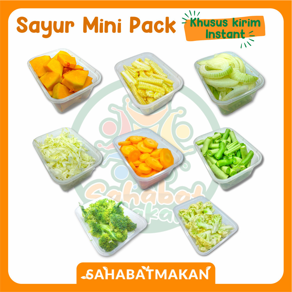 

[KHUSUS INSTANT] Sayur Mini Pack / Prep / Instant. Murah dan Praktis — Daily Fresh Official Store