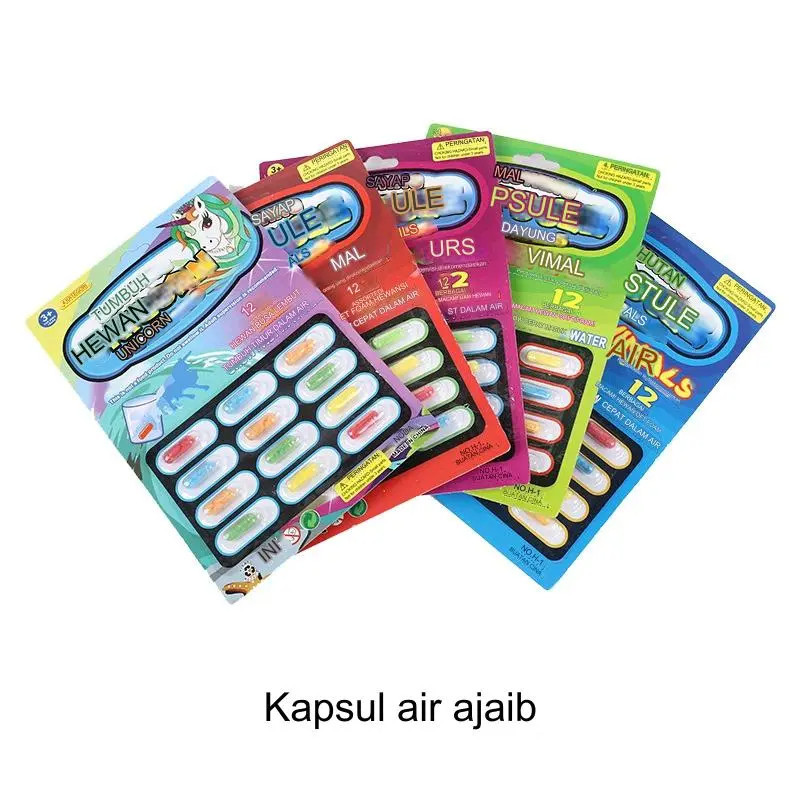 Ekspansi Air Gelembung/Dinosaurus Hewan/Mainan Ekspansi Kapsul/Unicorn/Putri Duyung/Ekspansi Kapsul/