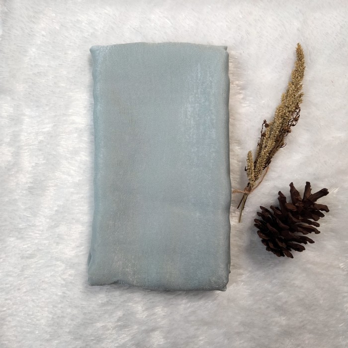 PASHMINA SANTORINI SILK  175X70 - Sage