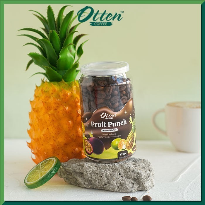 

[Coffee New] Otten - Biji Bubuk Kopi Infused - Fruit Punch Arabica Coffee 120gr - Medium Coarse