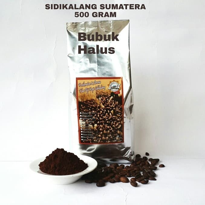 

[Coffee New] KOPI ROBUSTA SIDIKALANG SUMATERA 500 GRAM - KOPI BUBUK HALUS