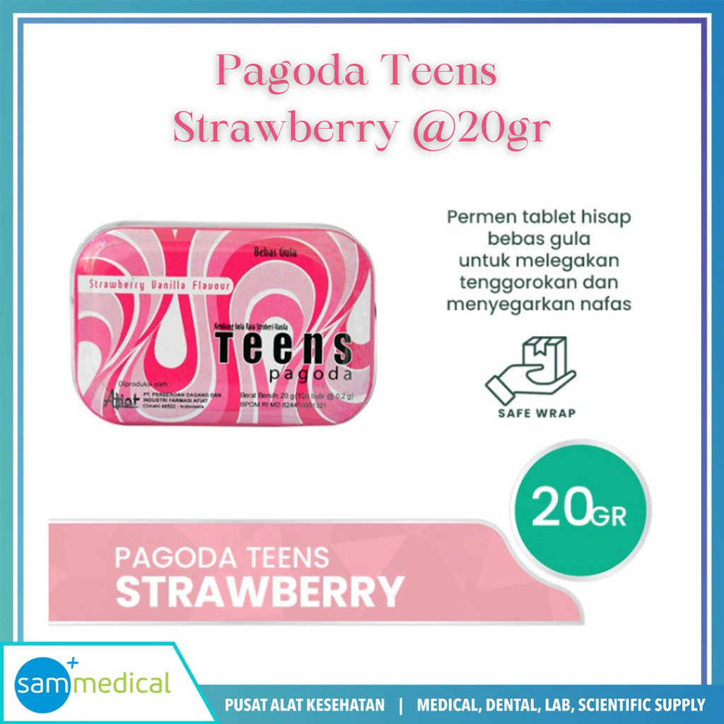 

Pagoda Teens Strawberry @20gr