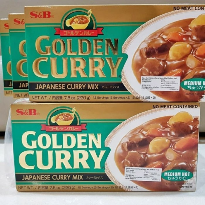 [bumbu siap pakai] golden curry / hijau S&B / kari jepang / kare jepang