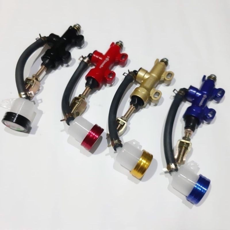 TONJOKAN BELAKANG MASTER REM BREMBO PLUS SELANG DAN TABUNG MINYAK FULL CNC ANTI KARAT COCOK DENGAN M