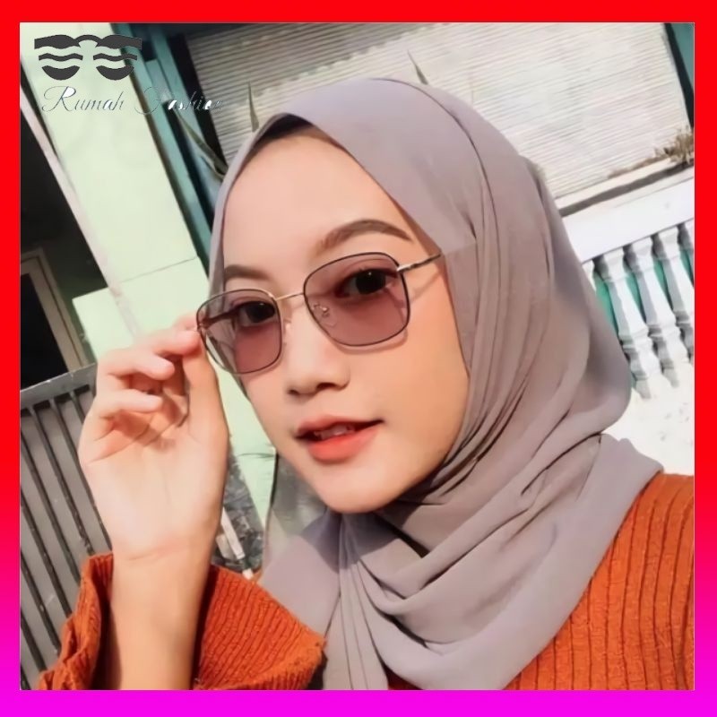 Kacamata Photocromic Anti Radiasi Titanium Pria / Wanita Korean Fashion Korean + Anti Radiasi Uv Gro