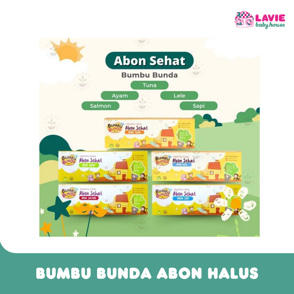 

RB22 Bumbu Bunda Elia Abon Halus-Abon MPASI