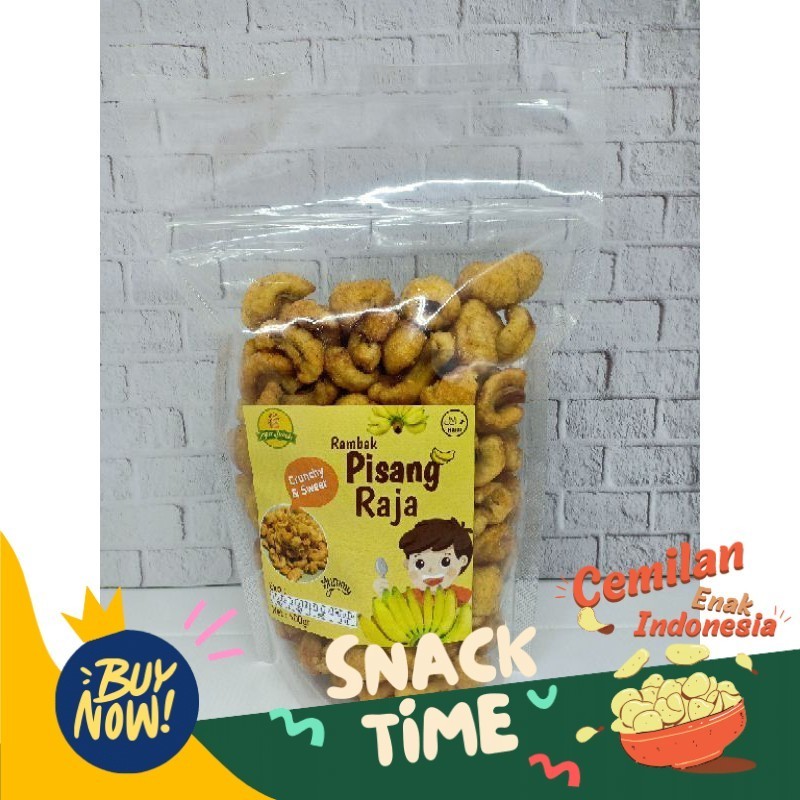 

Special Diskon Rambak Pisang Raja JESPER Super Manis Renyah dan Empuk Kemasan 500 gram