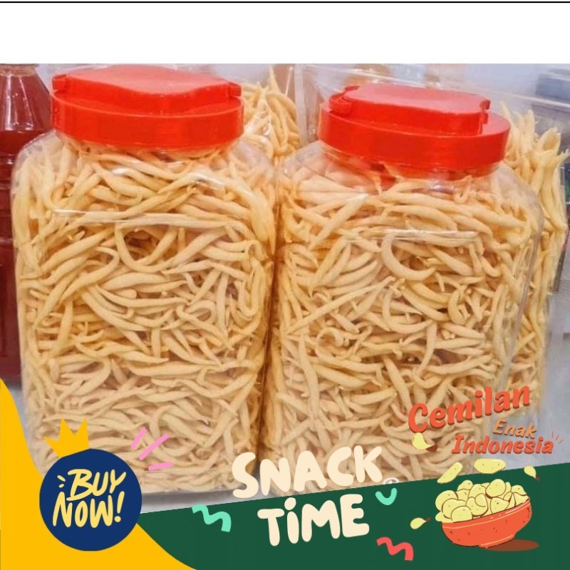 

Special Diskon kue curut keju / gabus keju toples 4 liter