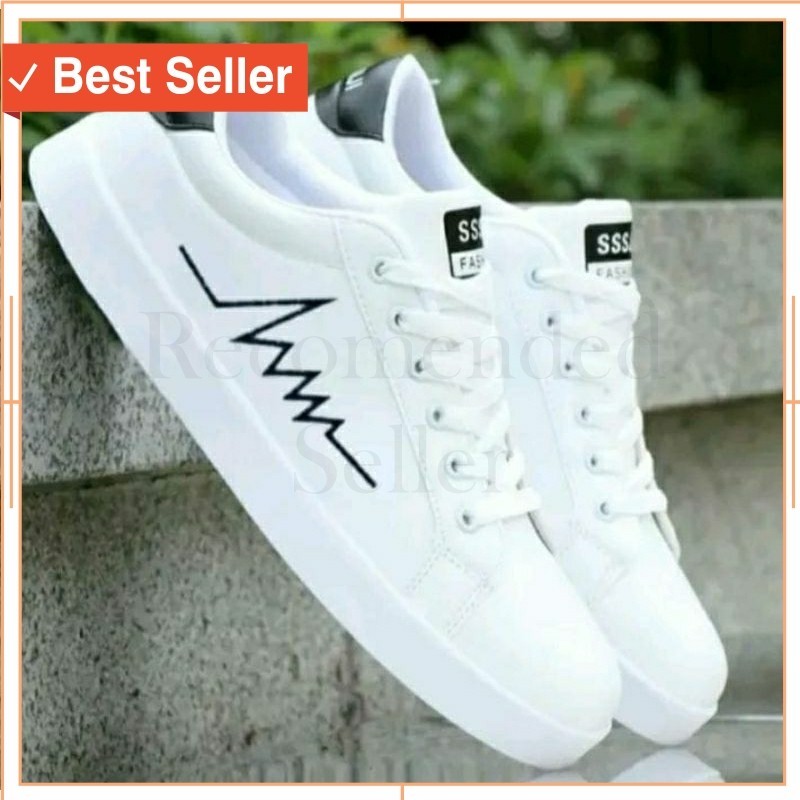 Fashion REmaja Murah SEpatu Kekinian Keren Korean Style Bahan Bagus Premium / sepatu sneaker pria da