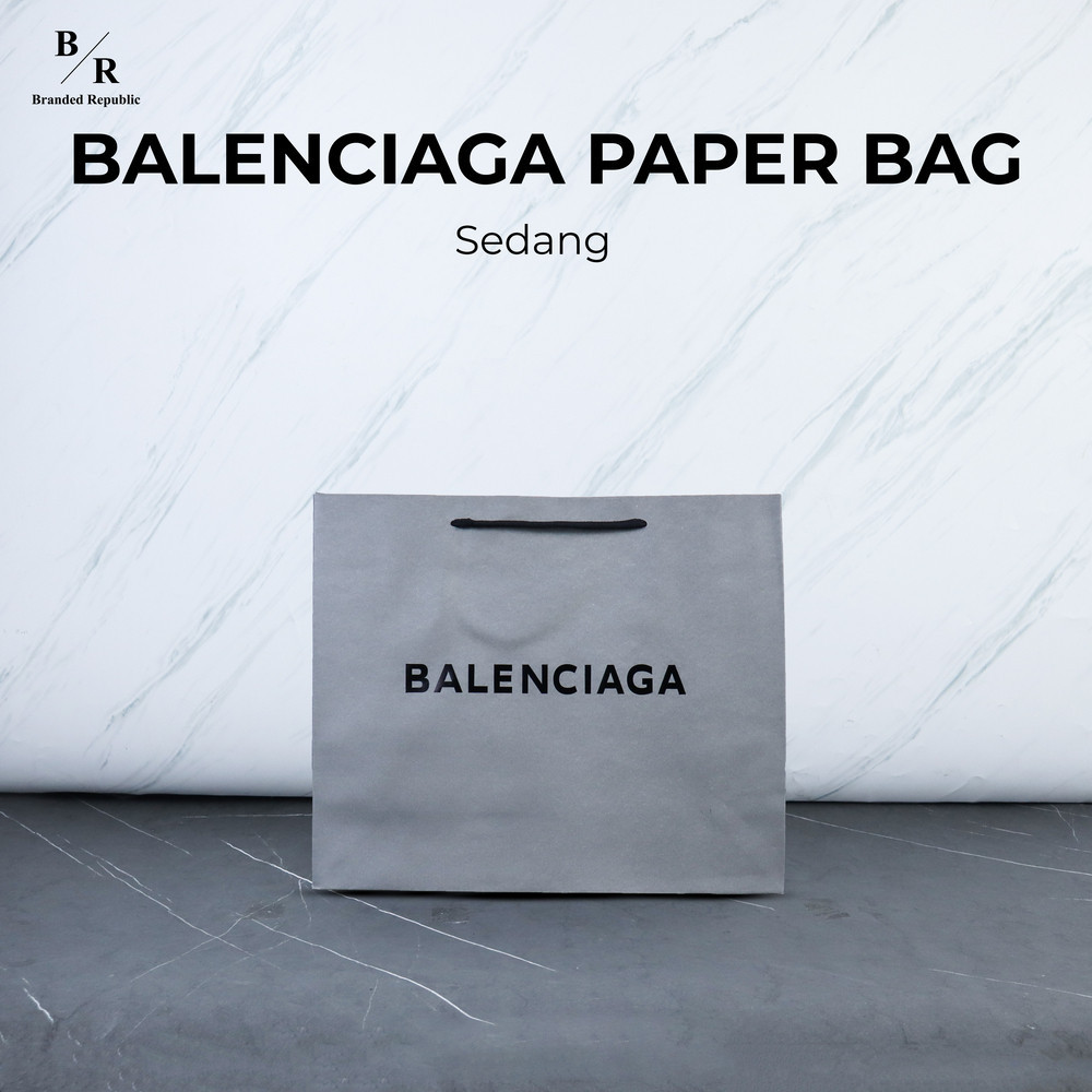 

[BRANDED REPUBLIC 2] PAPER BAG / SHOPPING BAG BALENCIAGA