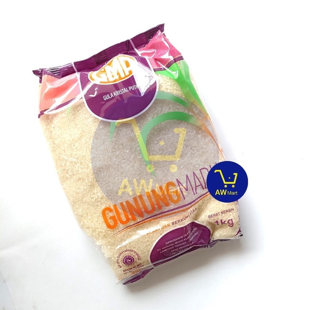 

GULA PASIR GMP 1 KG - GULA KRISTAL PUTIH - GULA GMP 1000 GRAM - GMP GULA MANIS