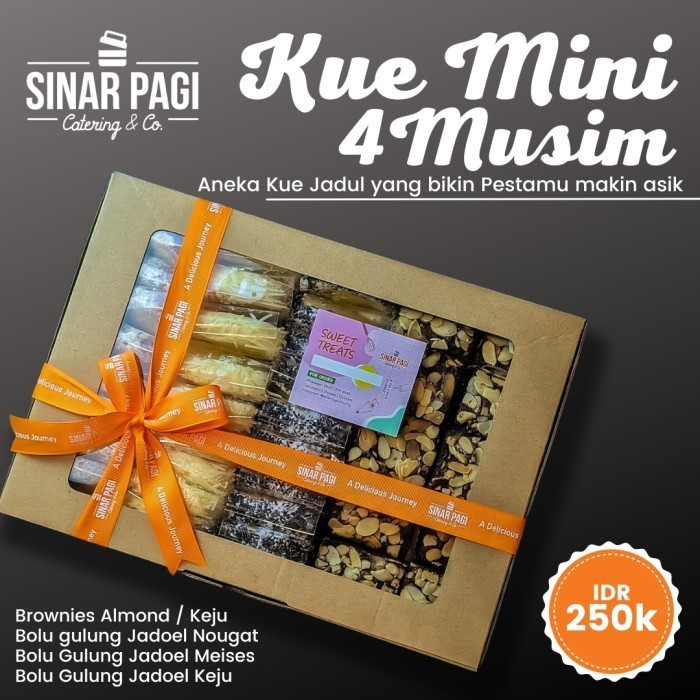 

NEW | Hampers / Parcel Kue Mini Sinar Pagi - KUEHMINI4R
