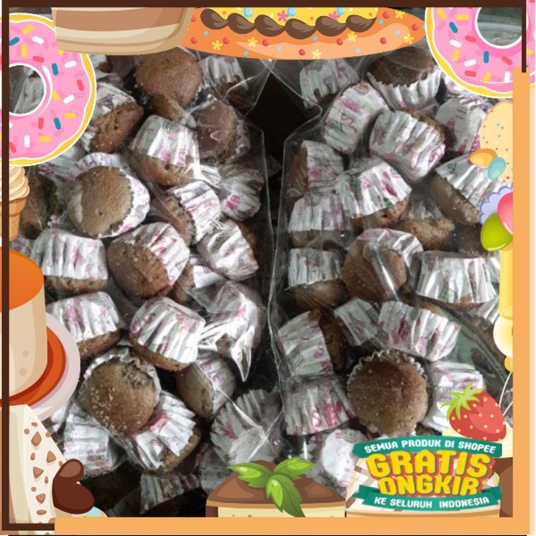 

ALMA.SNACK BROWNIES KERING COKLAT KACANG 250gr SNACK KILOAN MURAH/ King J Snack