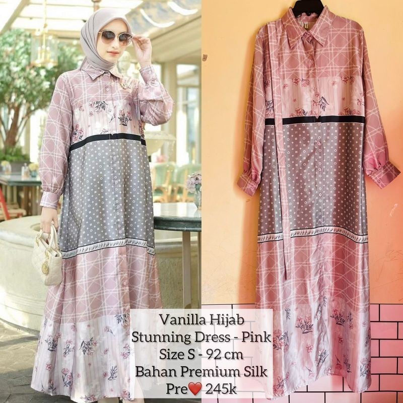 VANILLA HIJAB Stunning Dress original PRELOVED