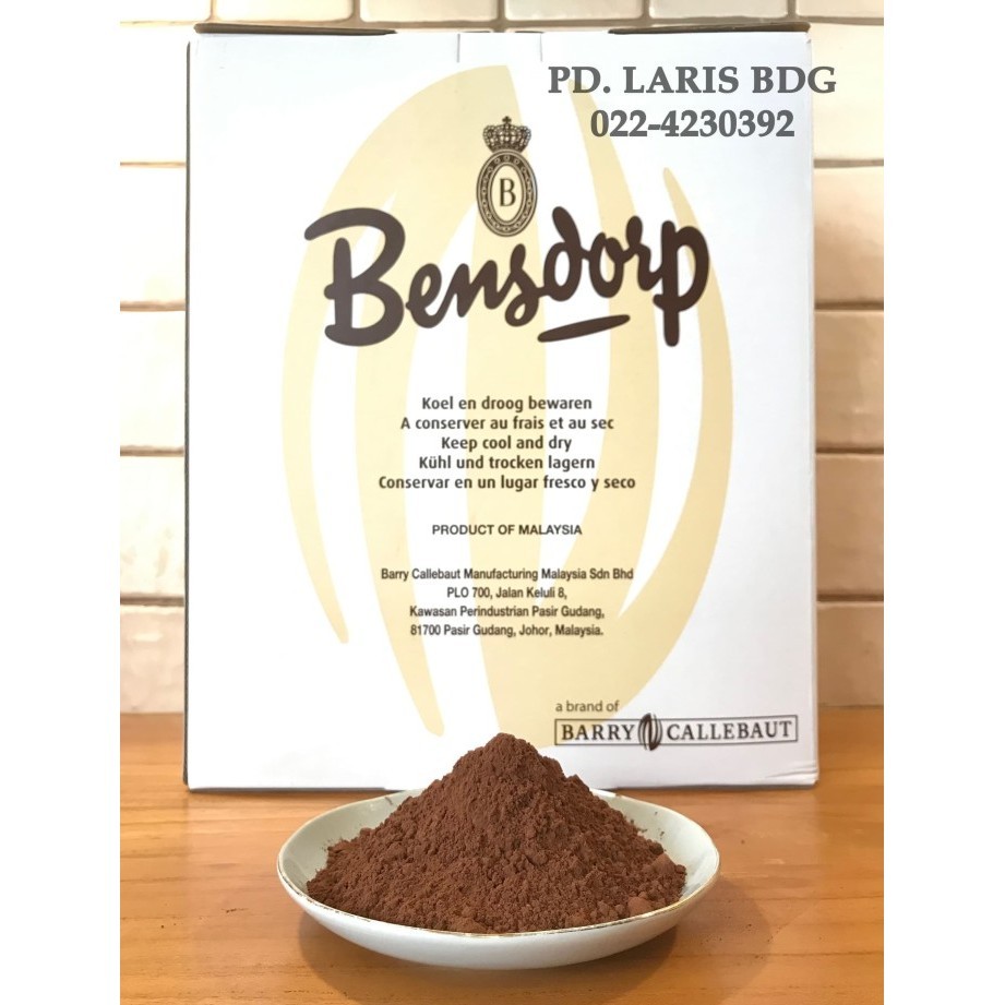 

BENSDORP COKLAT BUBUK 8KG CACAO POWDER SATUAN QUANTITY @1KG