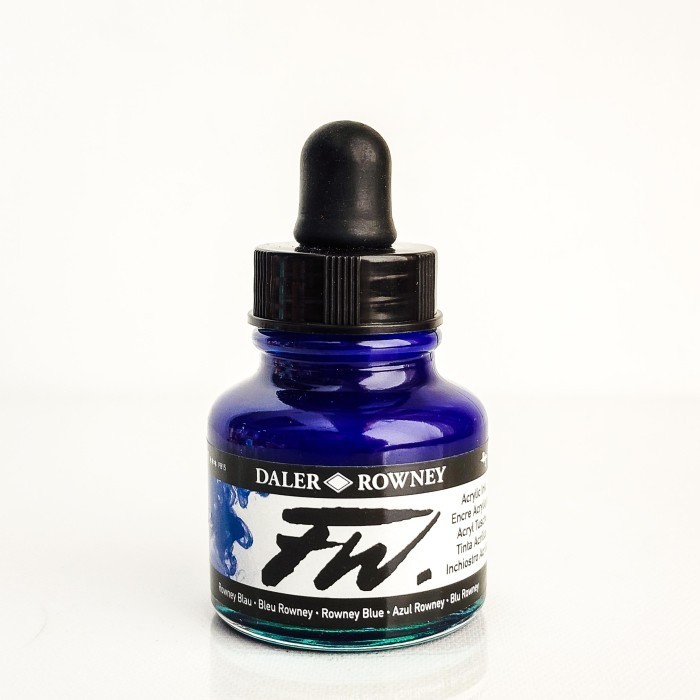 

Daler Rowney Acrylic Ink 29.5ml - Rowney Blue -yy41
