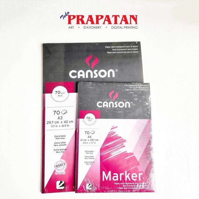 

Canson Marker Pad A4/A3 | Marker Sketchbook - A3 -YY41