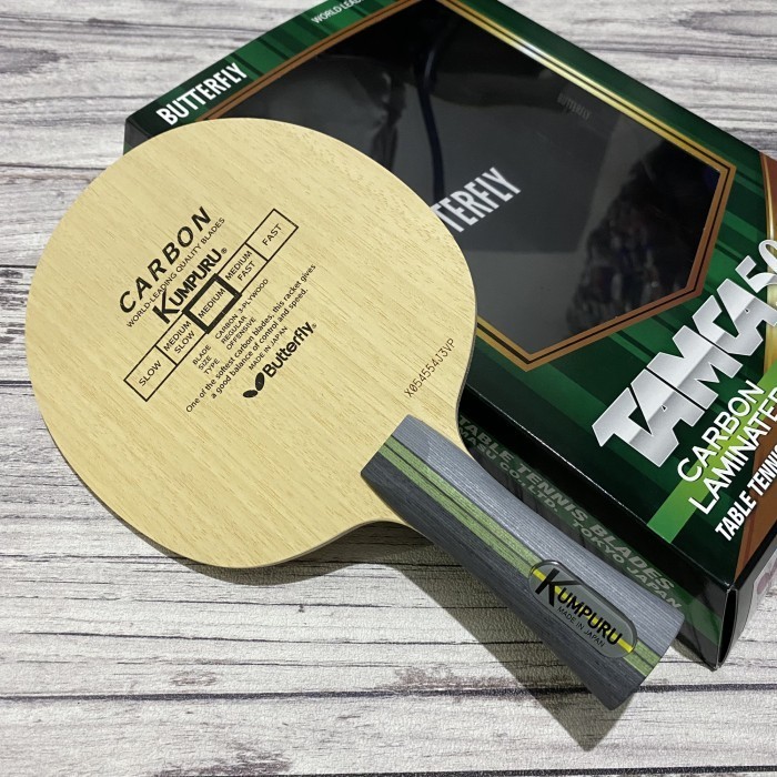Kayu Bet Pingpong Tenis Meja Butterfly KUMPURU FL Tamca 5000 Original -MNB24