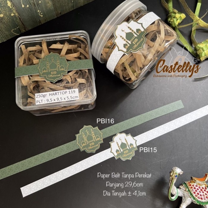 

PBI Paper Belt Sabuk Lebaran Eid Mubarak Kotak Idul Fitri