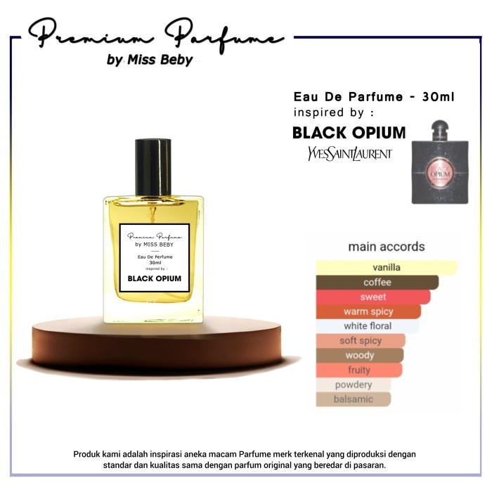 Parfum inspired by Blvck Opium - Edp 30ml