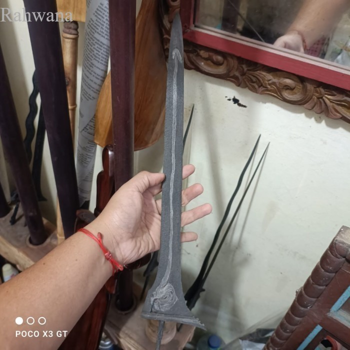 

keris jalak sangu tumpeng panca warna sepuh mataram Murah Meriah JD21 antik