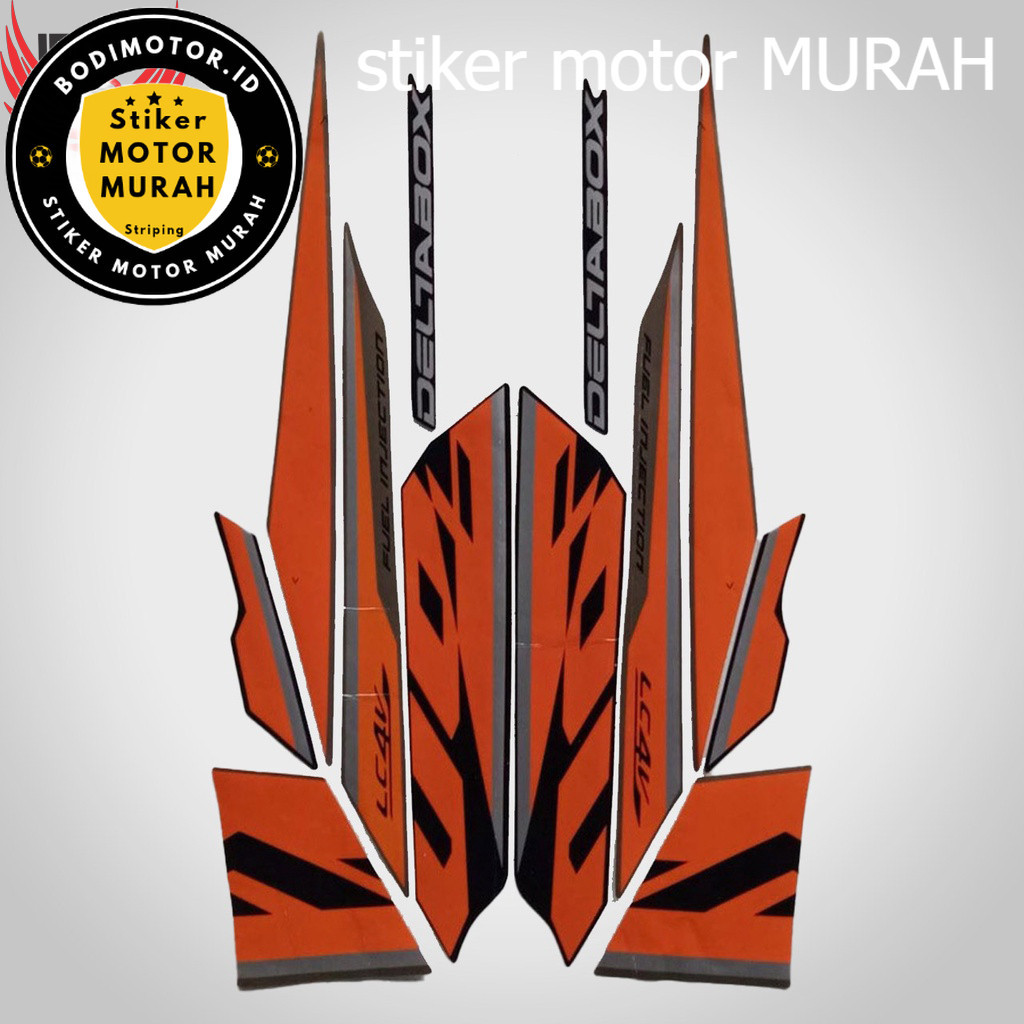 Stiker Striping Yamaha Vixion R 2017 - List Stiker Standar Vixion R 2017 - Striping Standar Vixion R