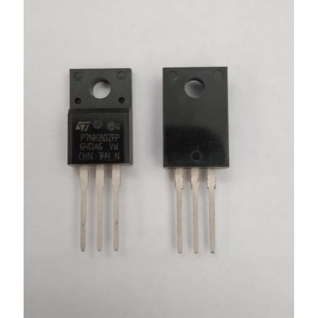 Transistor P7NK80ZFP P7NK80 MOSFET N-Channel 800 V 1.5Ohm 5.2A