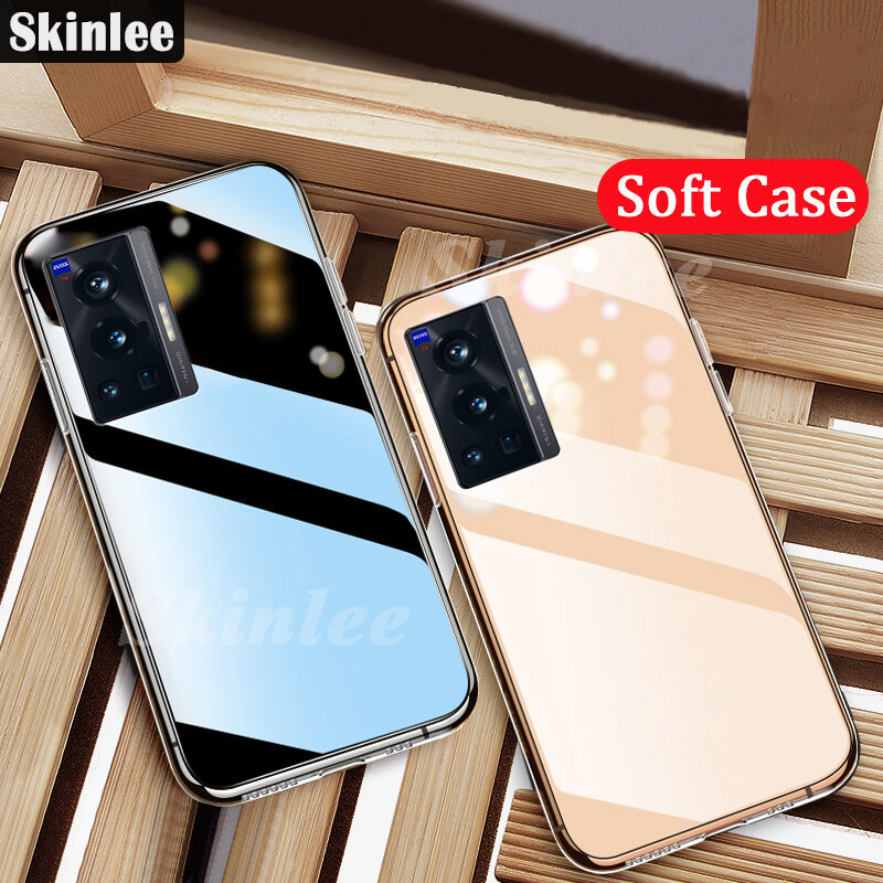 2pcs for VIVO X70 Pro X70 Pro + Soft Case Transparent Anti-oxidation Clear Casing for VIVO X70 Pro P