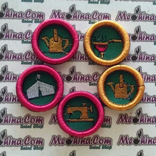 Bordir TKK Penggalang Penegak Purwa Bingkai Bordir Timbul 3D 3 Dimensi