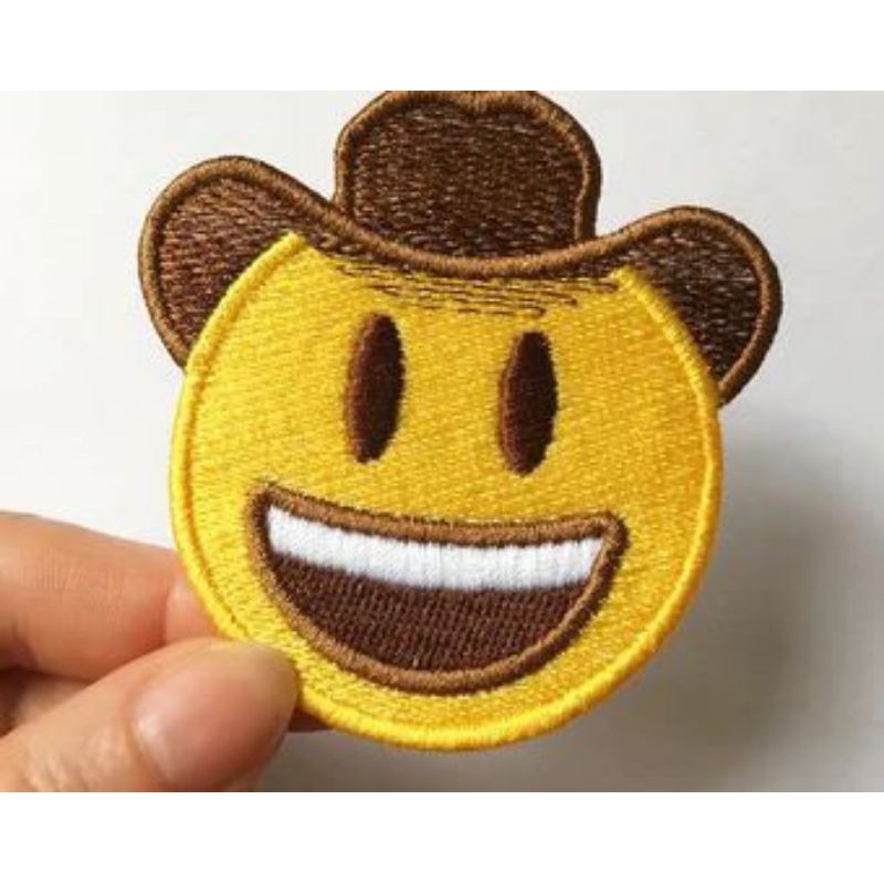 Bordir Patch Logo Dada Logo Punggung Aplikasi Jahit Tempel Lem